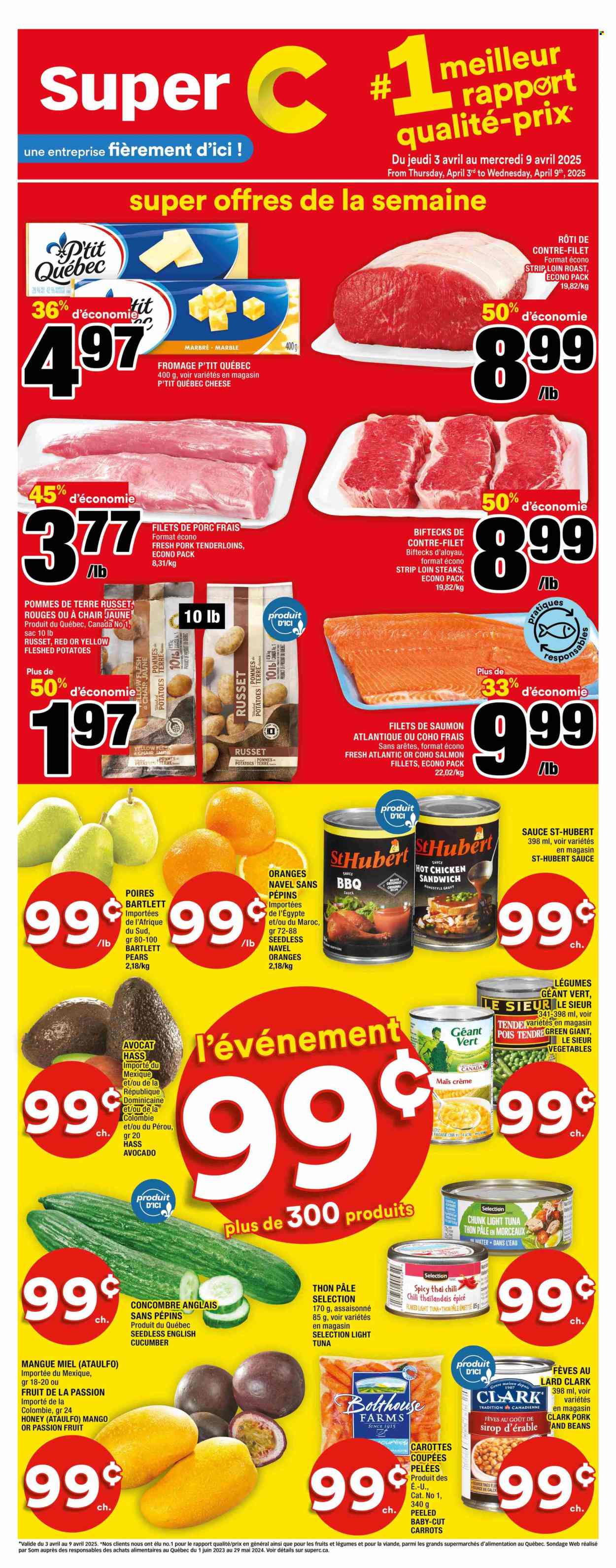 Super C flyer - April 03, 2025 - April 09, 2025. Page 1