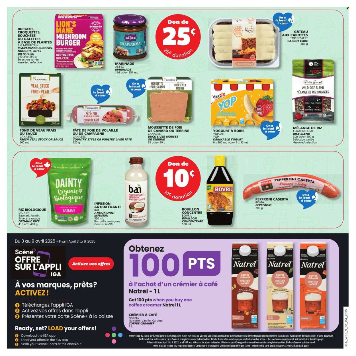 IGA flyer - April 03, 2025 - April 09, 2025. Page 28
