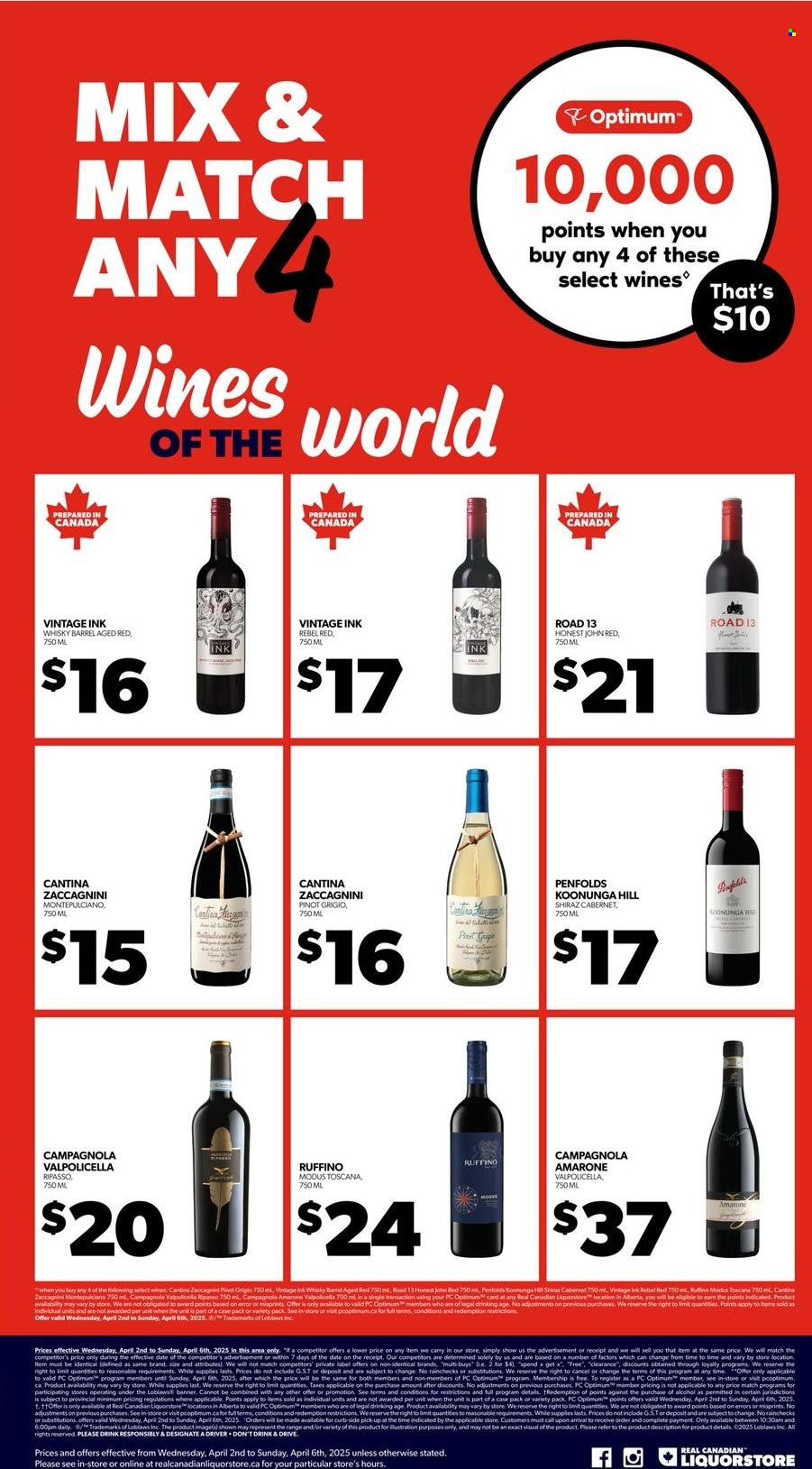 Real Canadian Liquorstore flyer - April 02, 2025 - April 06, 2025. Page 6