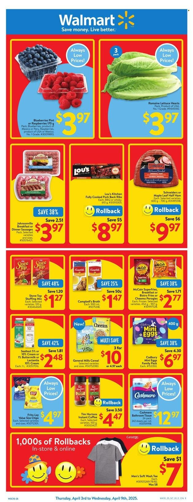 Walmart flyer - April 03, 2025 - April 09, 2025. Page 1