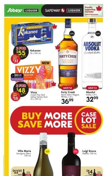 Sobeys Liquor Flyer - April 03, 2025 - April 09, 2025.