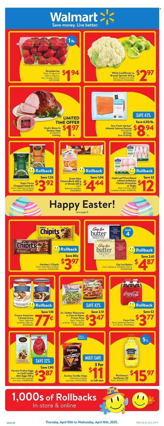 Walmart flyer - April 10, 2025 - April 16, 2025. Page 1