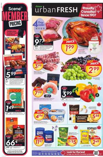 Sobeys Urban Fresh Flyer - April 10, 2025 - April 16, 2025.