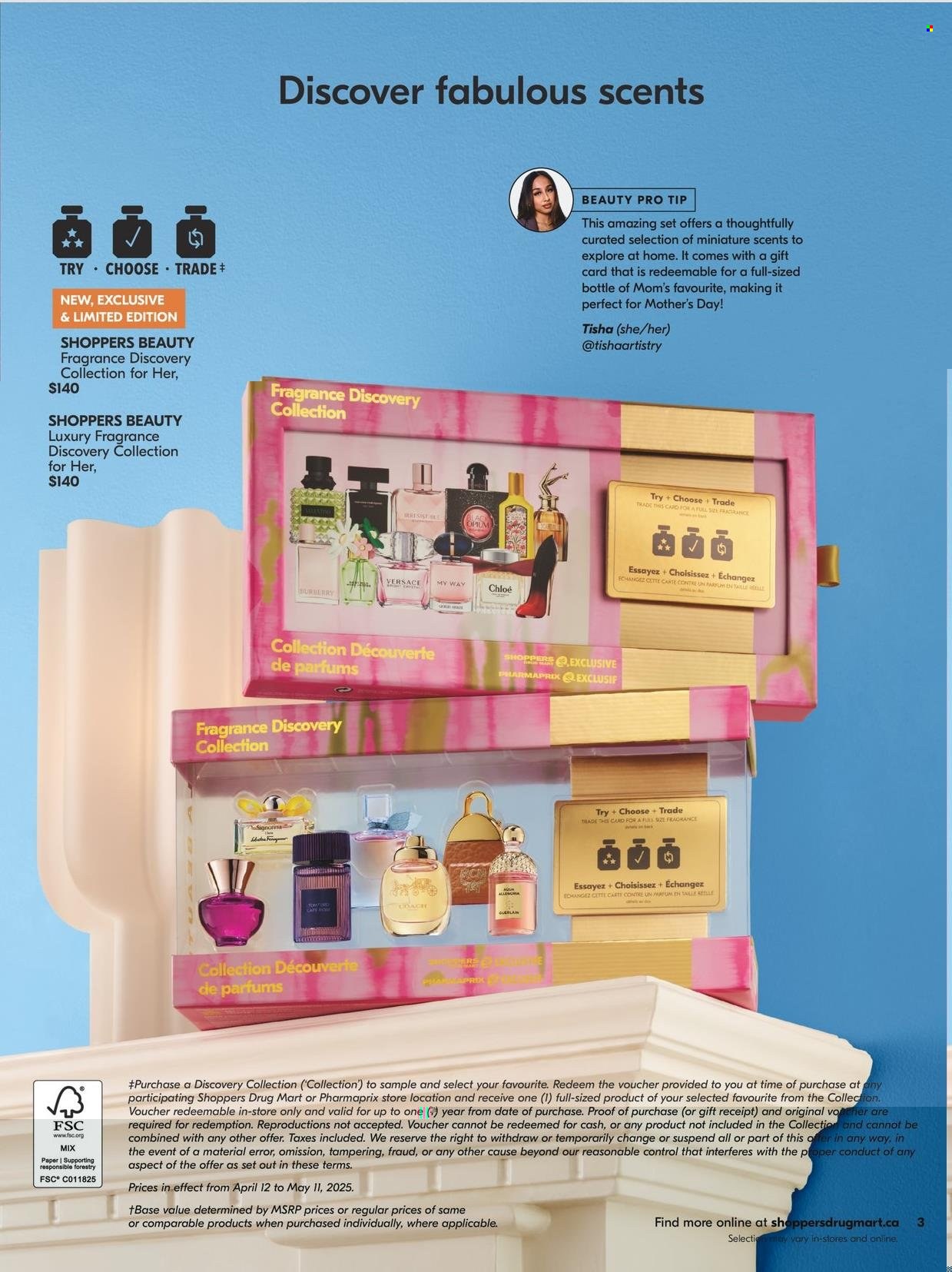 Shoppers Drug Mart flyer - April 12, 2025 - May 11, 2025. Page 3
