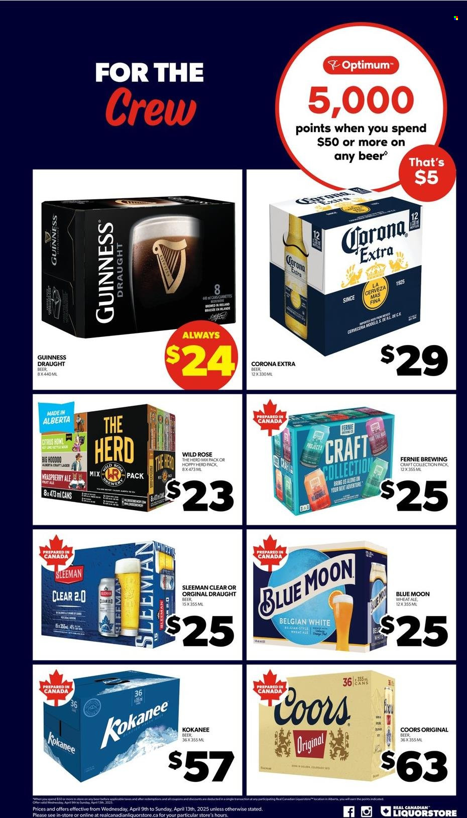 Real Canadian Liquorstore flyer - April 09, 2025 - April 13, 2025. Page 3
