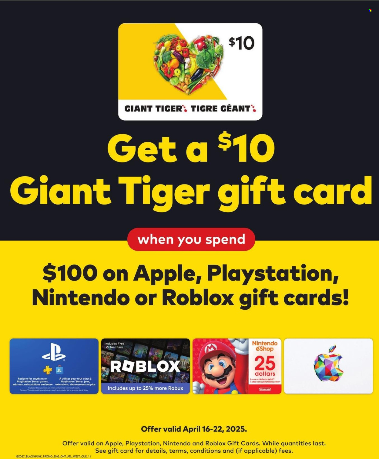 Giant Tiger flyer - April 16, 2025 - April 22, 2025. Page 13