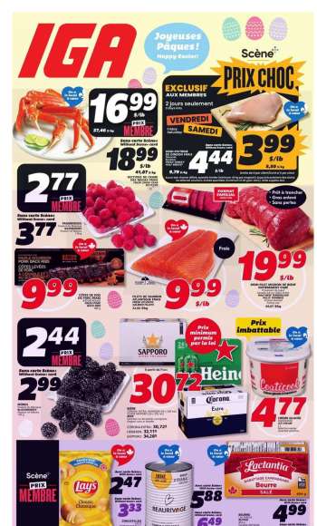 IGA Flyer - April 17, 2025 - April 23, 2025.