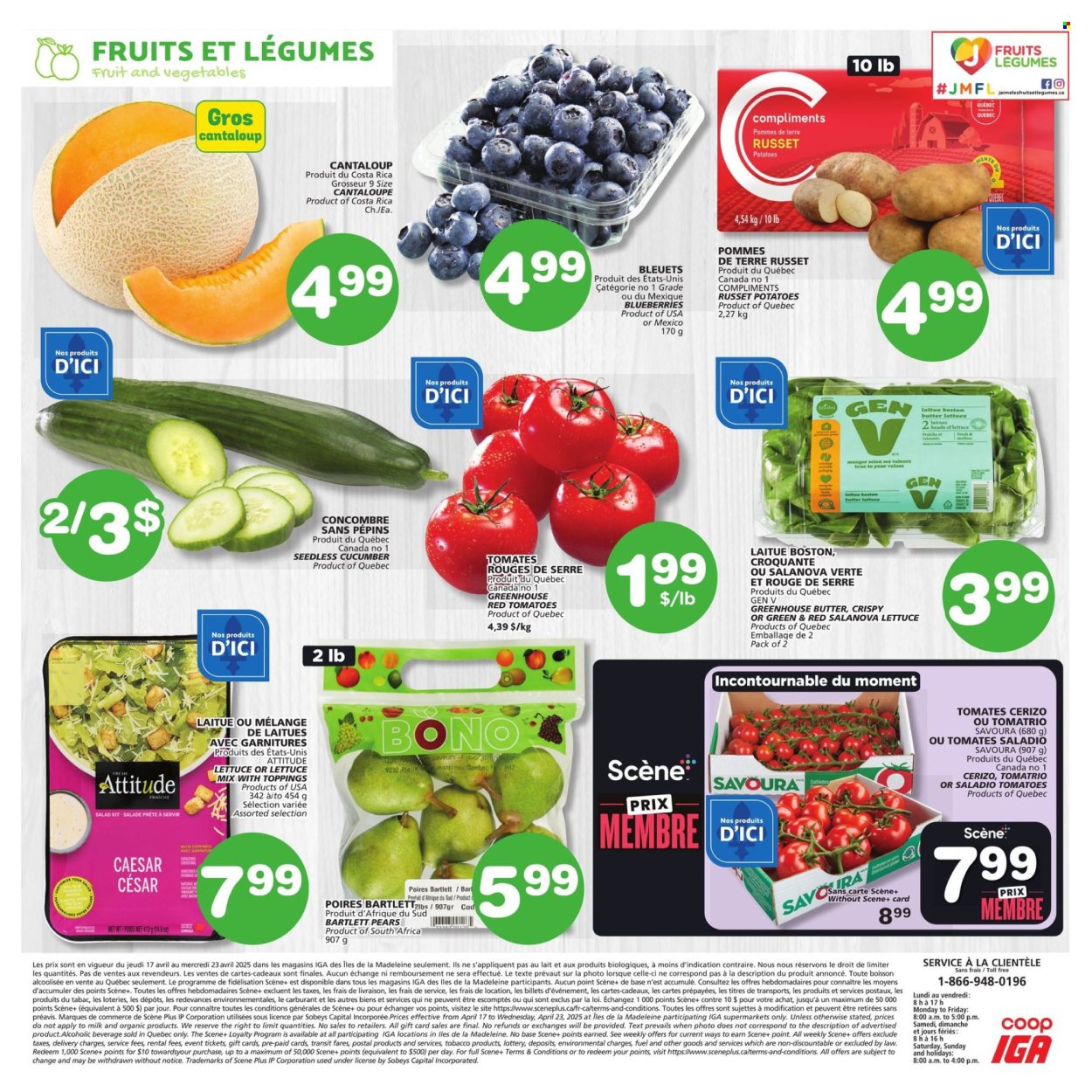 IGA flyer - April 17, 2025 - April 23, 2025. Page 8