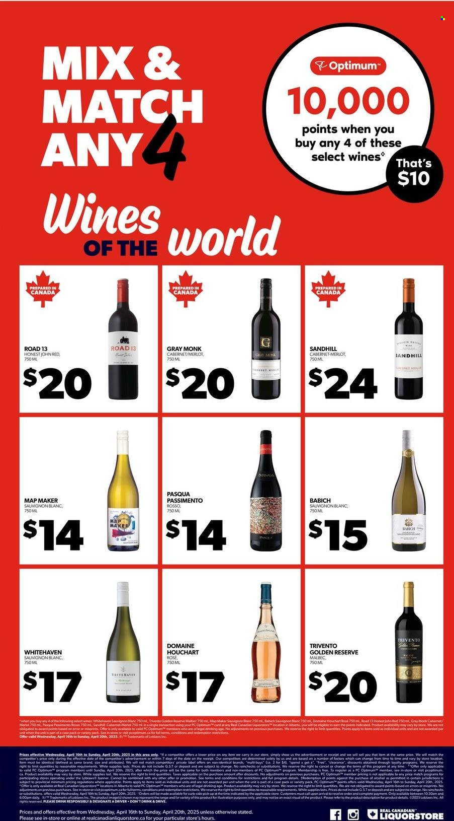 Real Canadian Liquorstore flyer - April 16, 2025 - April 20, 2025. Page 8