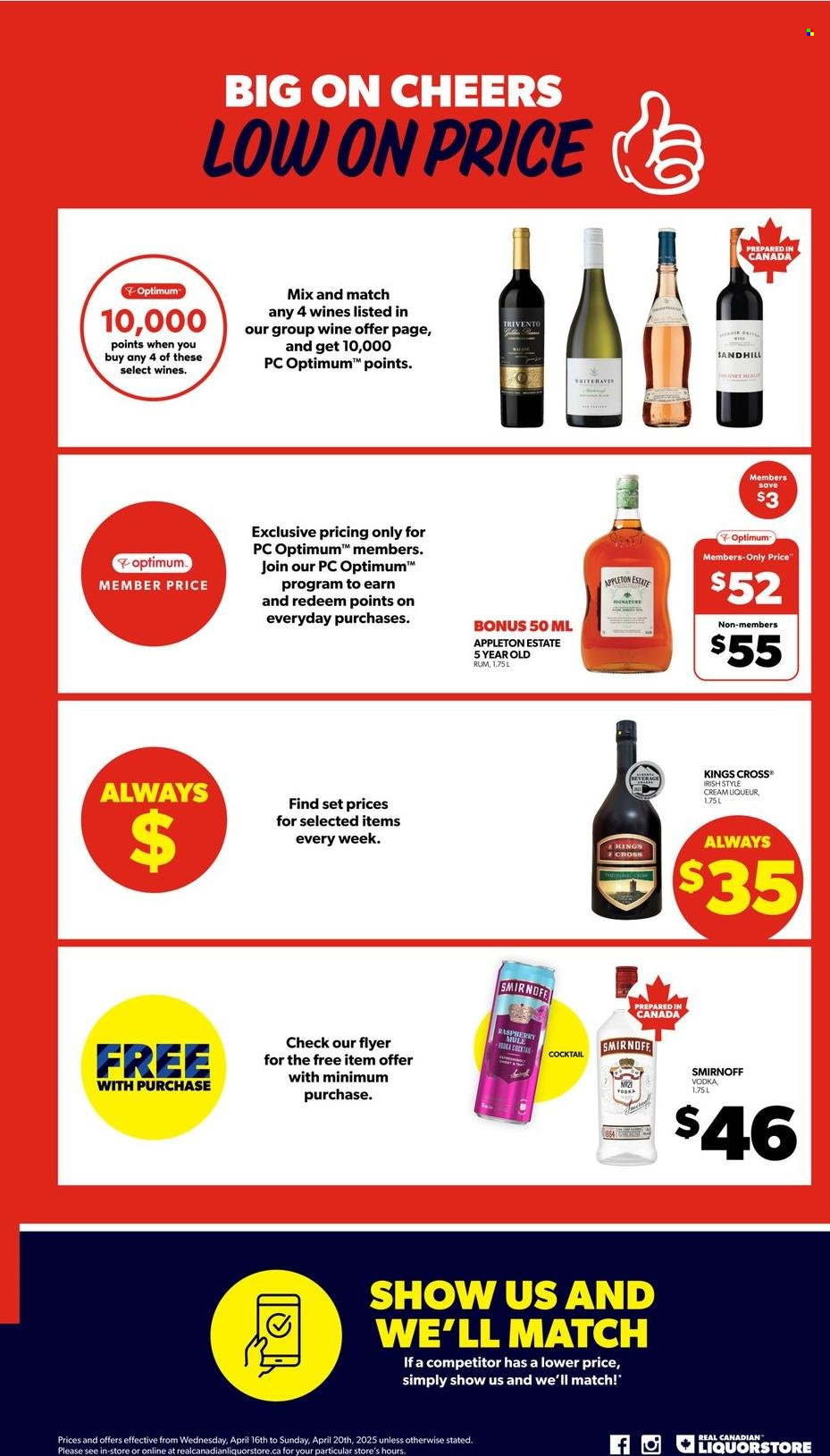 Real Canadian Liquorstore flyer - April 16, 2025 - April 20, 2025. Page 9