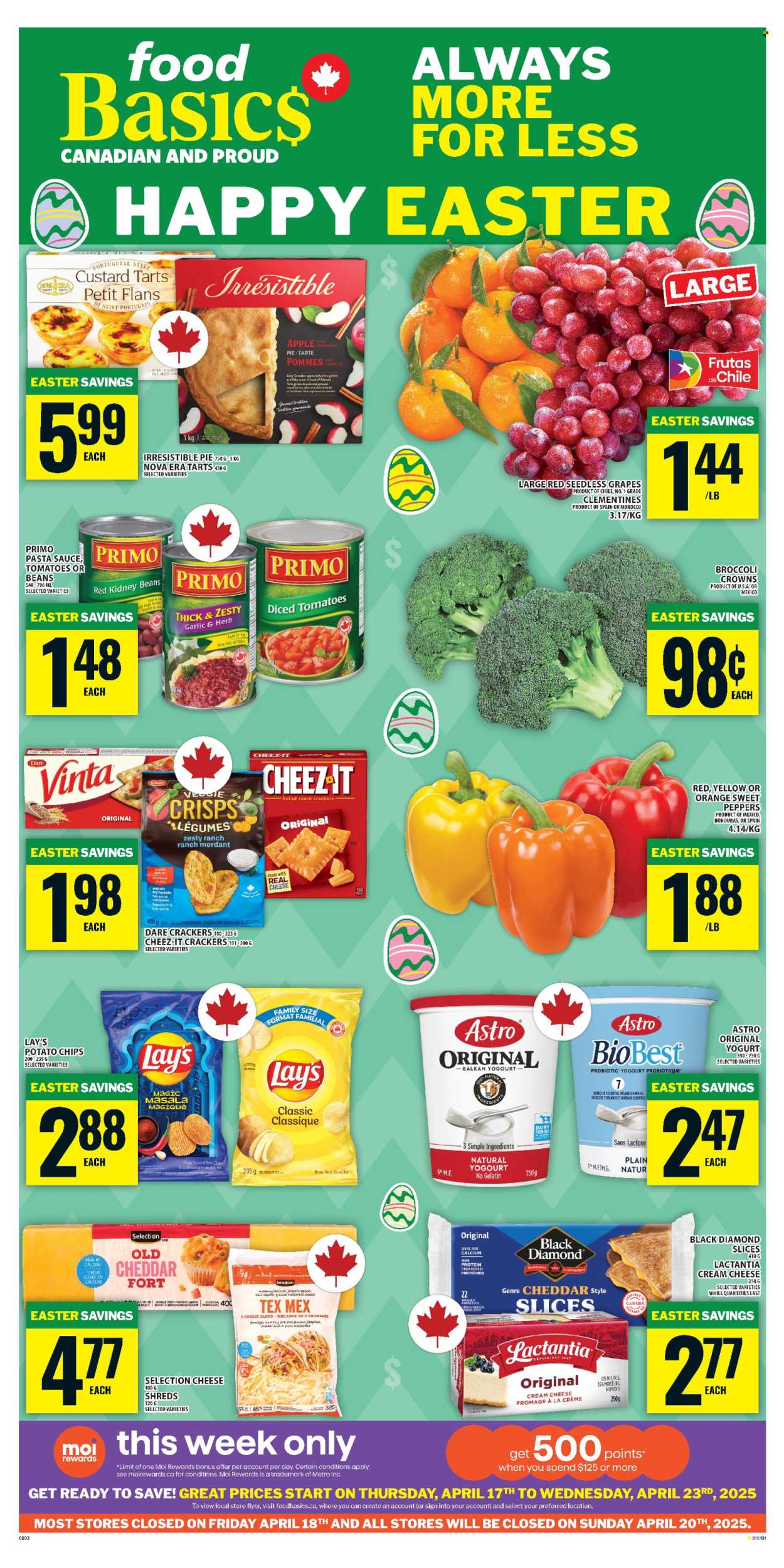 Food Basics flyer - April 17, 2025 - April 23, 2025. Page 1