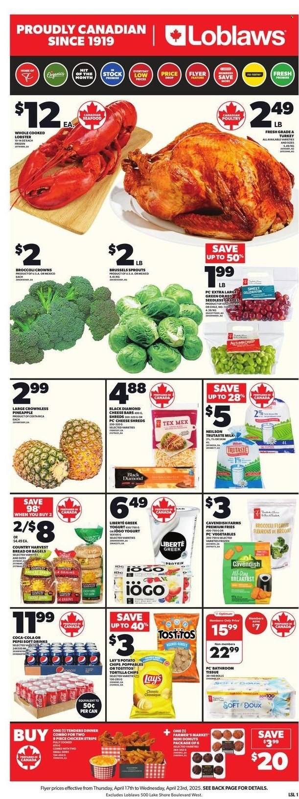 Loblaws flyer - April 17, 2025 - April 23, 2025. Page 1