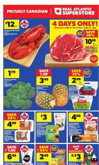Atlantic Superstore Flyer - April 17, 2025 - April 23, 2025.