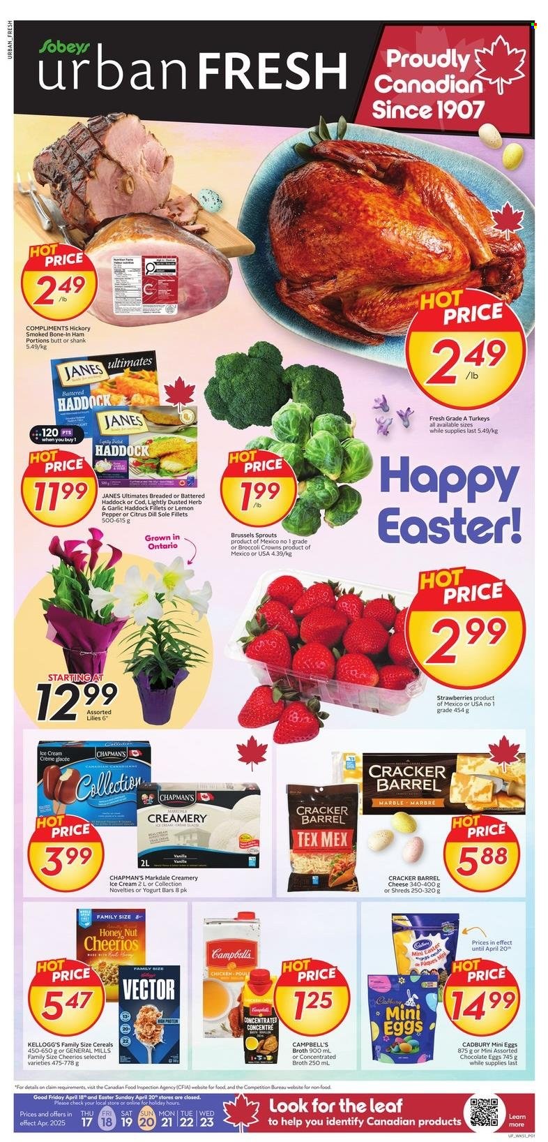 Sobeys Urban Fresh flyer - April 17, 2025 - April 23, 2025. Page 1