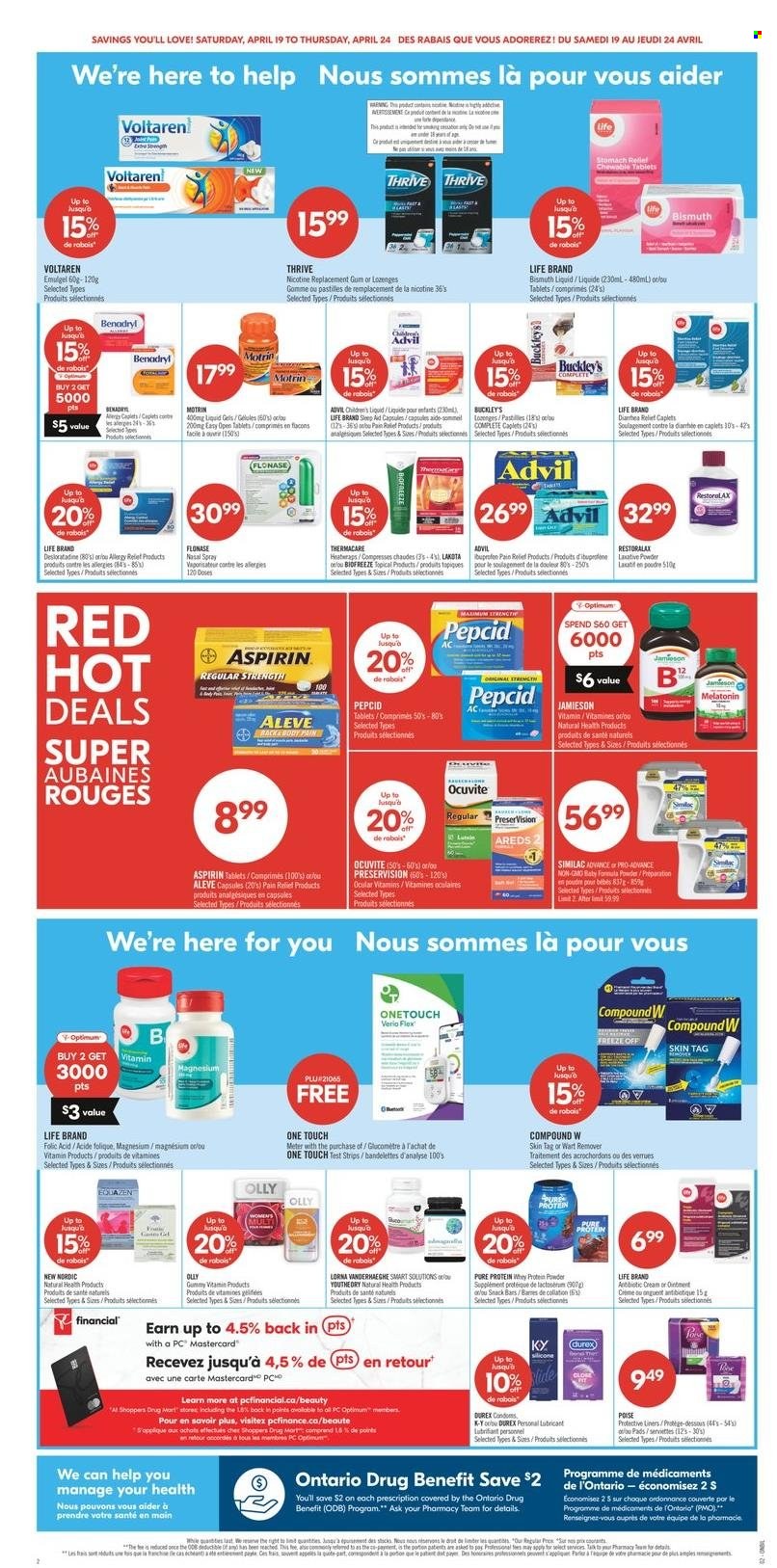 Shoppers Drug Mart flyer - April 19, 2025 - April 24, 2025. Page 2
