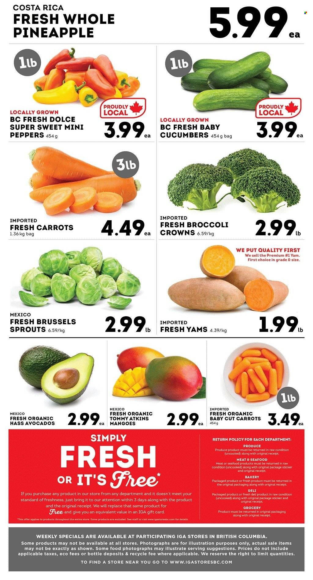 IGA Simple Goodness flyer - April 18, 2025 - April 24, 2025. Page 6