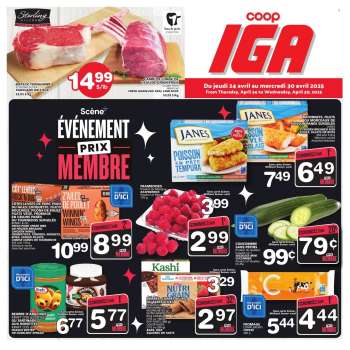 IGA Flyer - April 24, 2025 - April 30, 2025.
