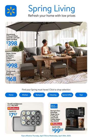 Circulaire Walmart - 17 Avril 2025 - 30 Avril 2025.
