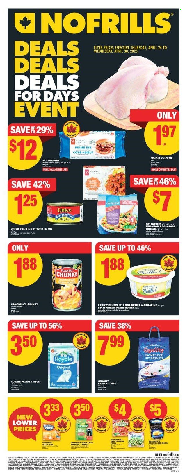 No Frills flyer - April 24, 2025 - April 30, 2025. Page 1