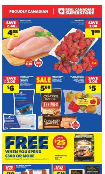 Real Canadian Superstore Flyer - April 24, 2025 - April 30, 2025.