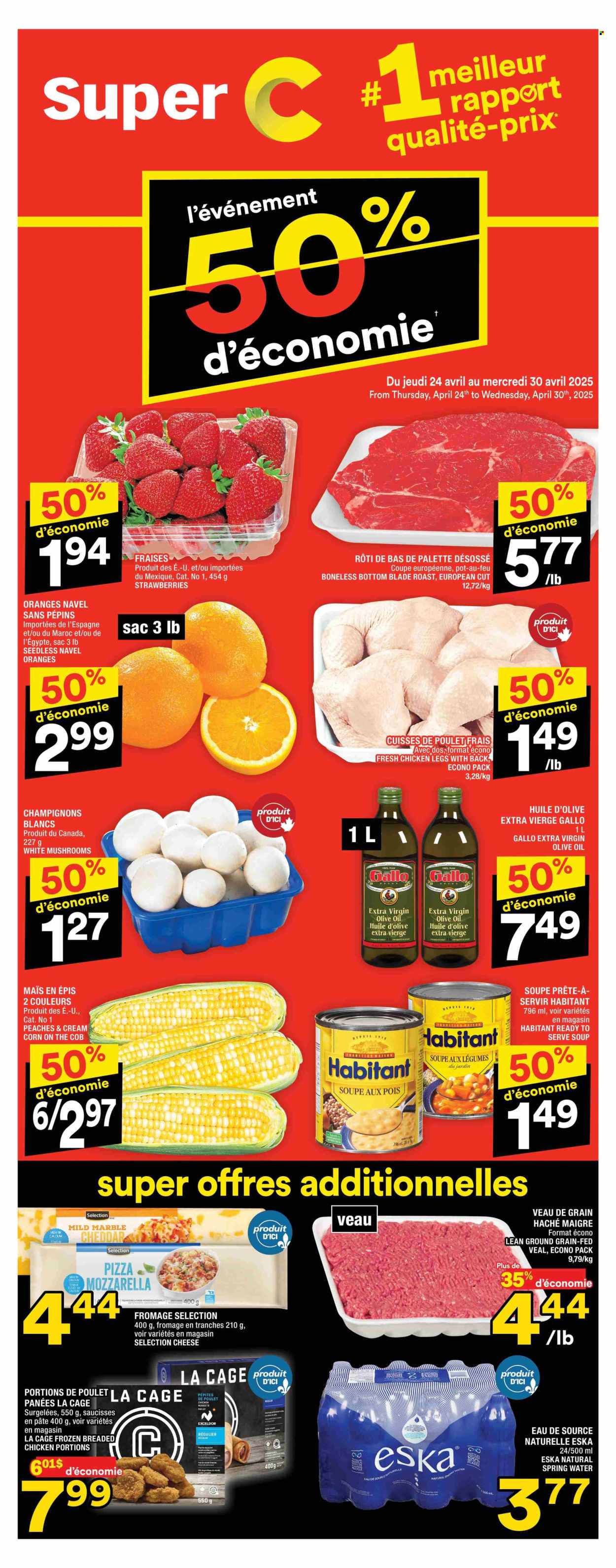 Super C flyer - April 24, 2025 - April 30, 2025. Page 1