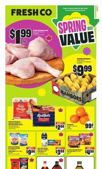 FreshCo. Flyer - April 24, 2025 - April 30, 2025.