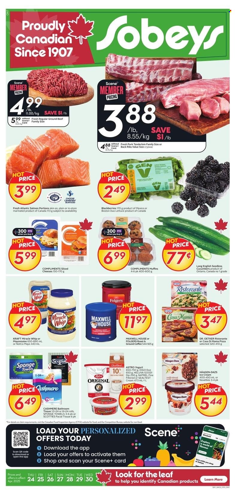 Sobeys flyer - April 24, 2025 - April 30, 2025. Page 1