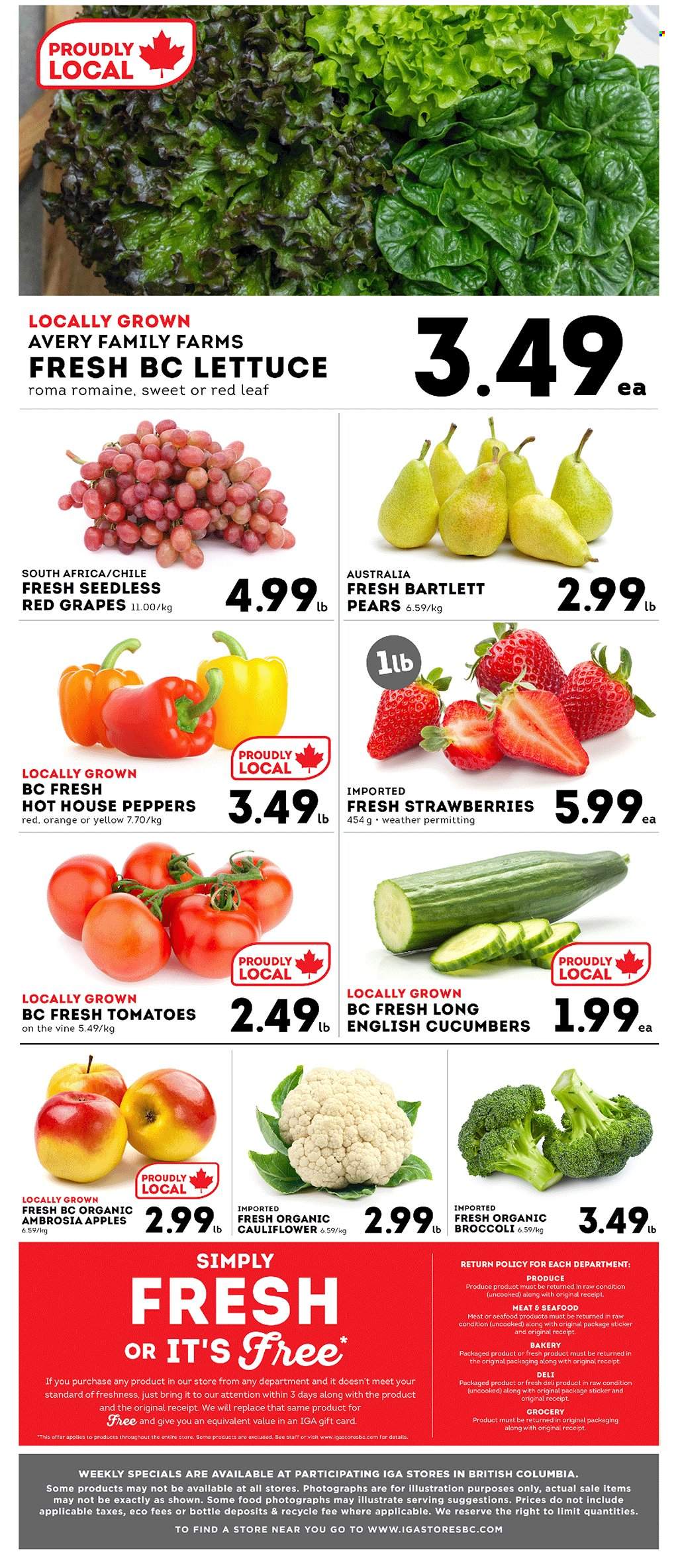 IGA Simple Goodness flyer - April 25, 2025 - May 01, 2025. Page 6