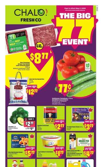 Chalo! FreshCo. Flyer - May 01, 2025 - May 07, 2025.