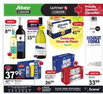 Sobeys Liquor Flyer - May 01, 2025 - May 07, 2025.