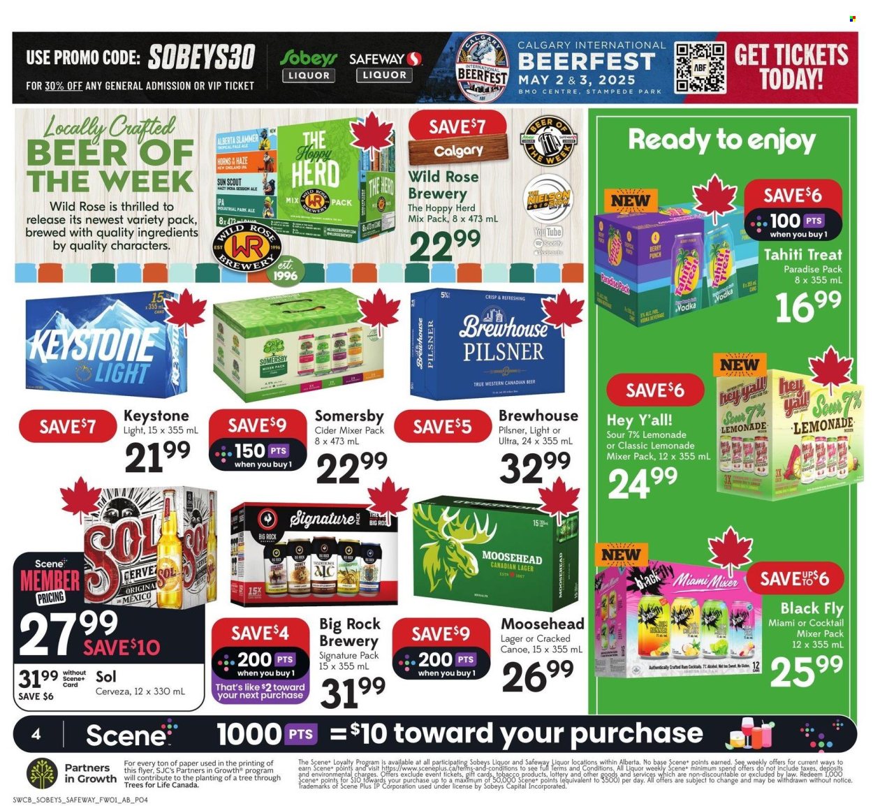 Sobeys Liquor flyer - May 01, 2025 - May 07, 2025. Page 4