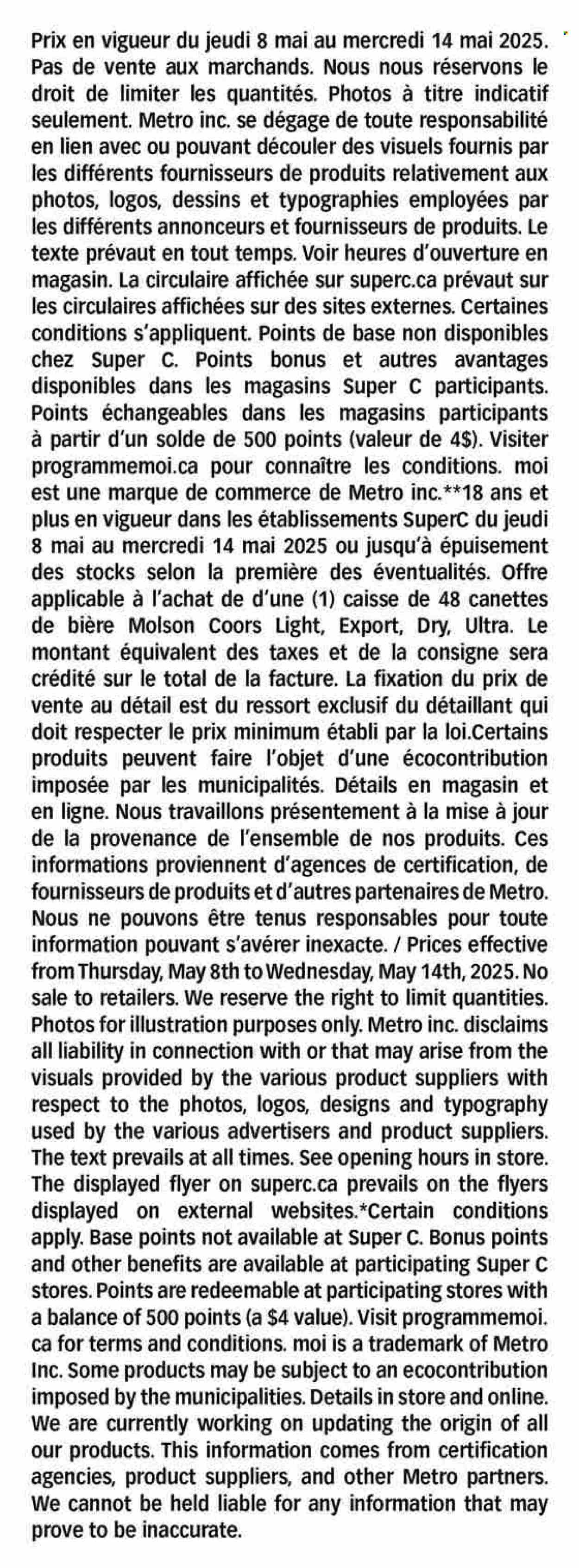 Super C flyer - May 08, 2025 - May 14, 2025. Page 16
