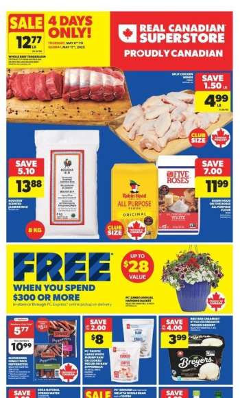 Circulaire Real Canadian Superstore - 08 Mai 2025 - 14 Mai 2025.