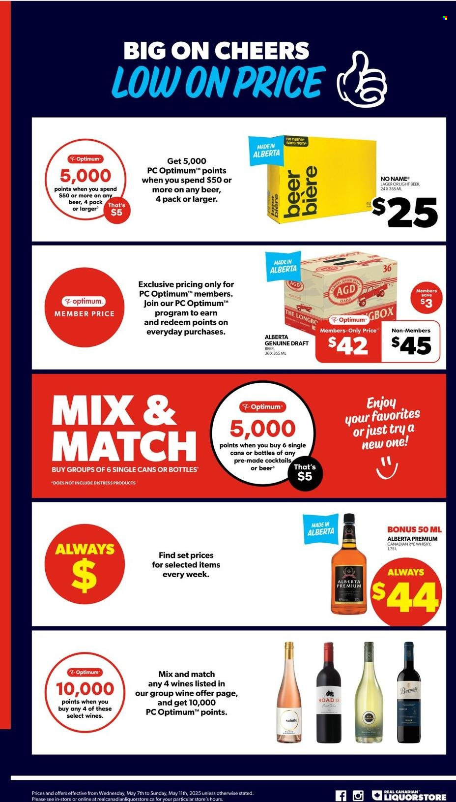Real Canadian Liquorstore flyer - May 07, 2025 - May 11, 2025. Page 9