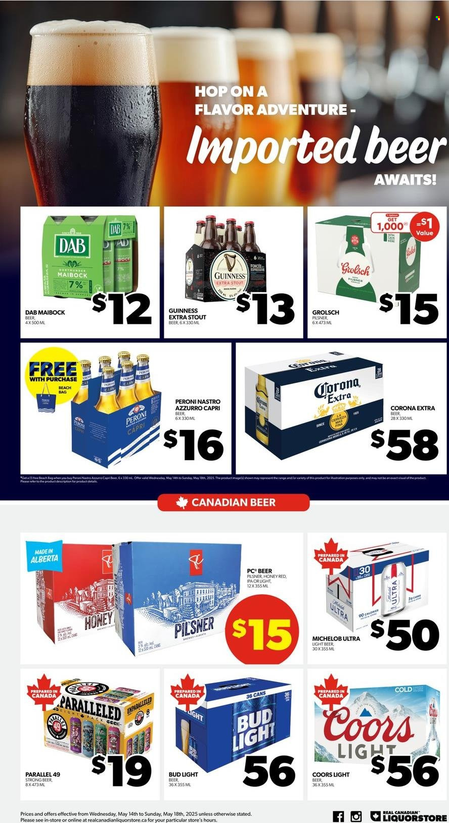 Real Canadian Liquorstore flyer - May 14, 2025 - May 18, 2025. Page 6