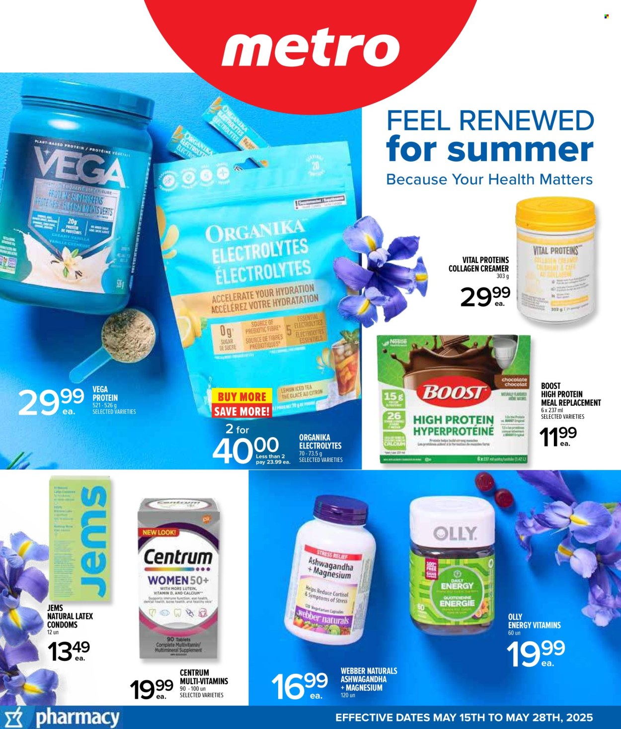 Metro flyer - May 15, 2025 - May 21, 2025. Page 1