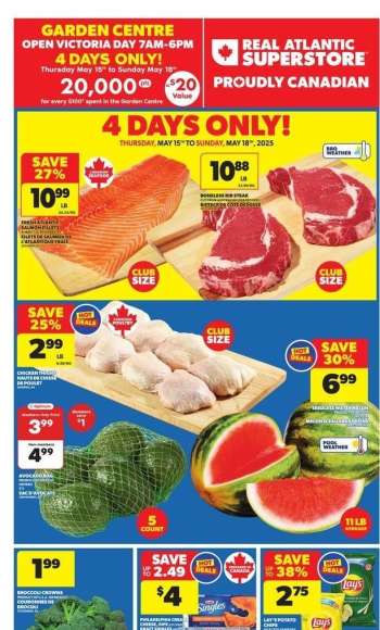 Atlantic Superstore Flyer - May 15, 2025 - May 21, 2025.