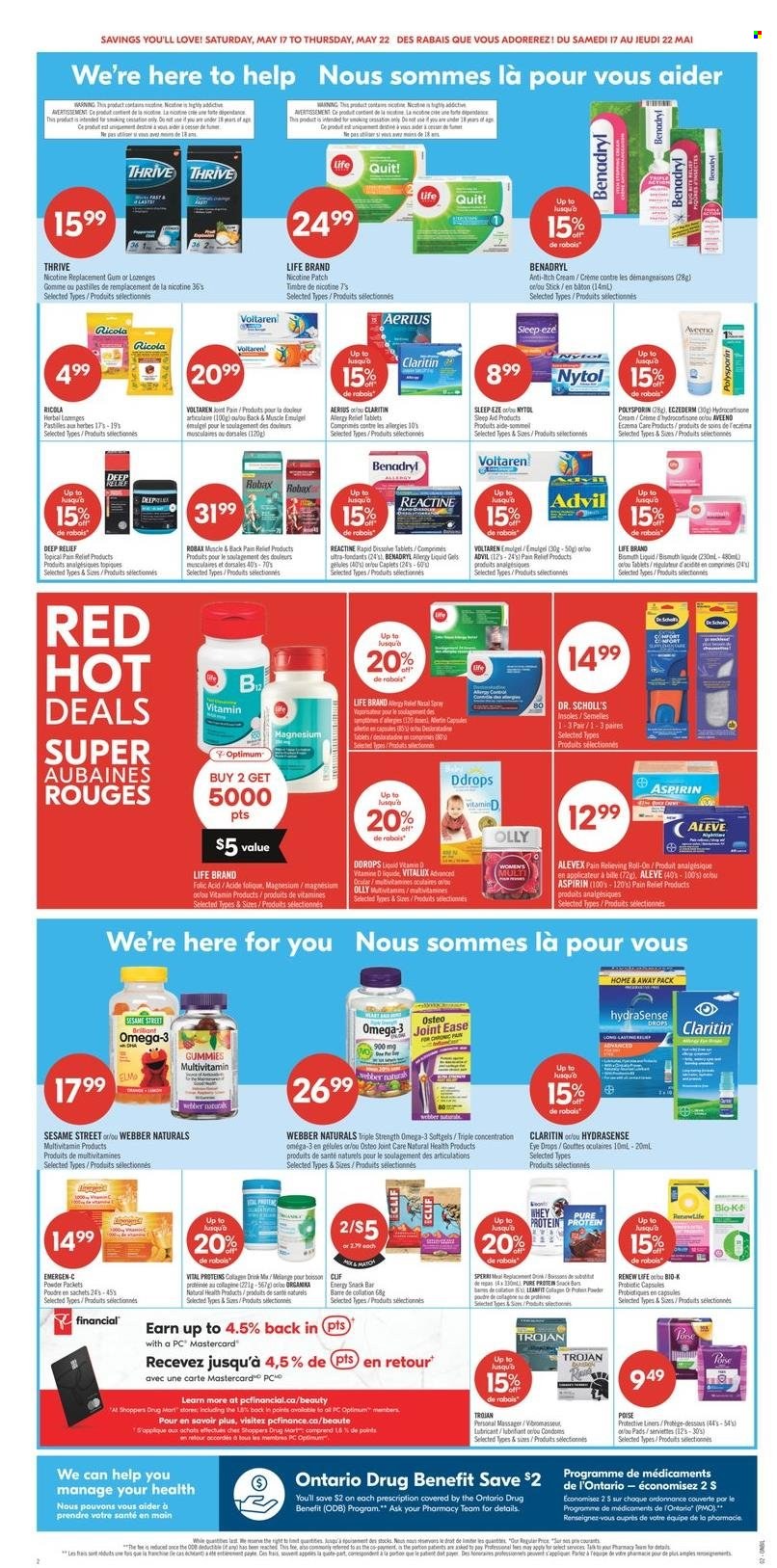 Shoppers Drug Mart flyer - May 17, 2025 - May 22, 2025. Page 4
