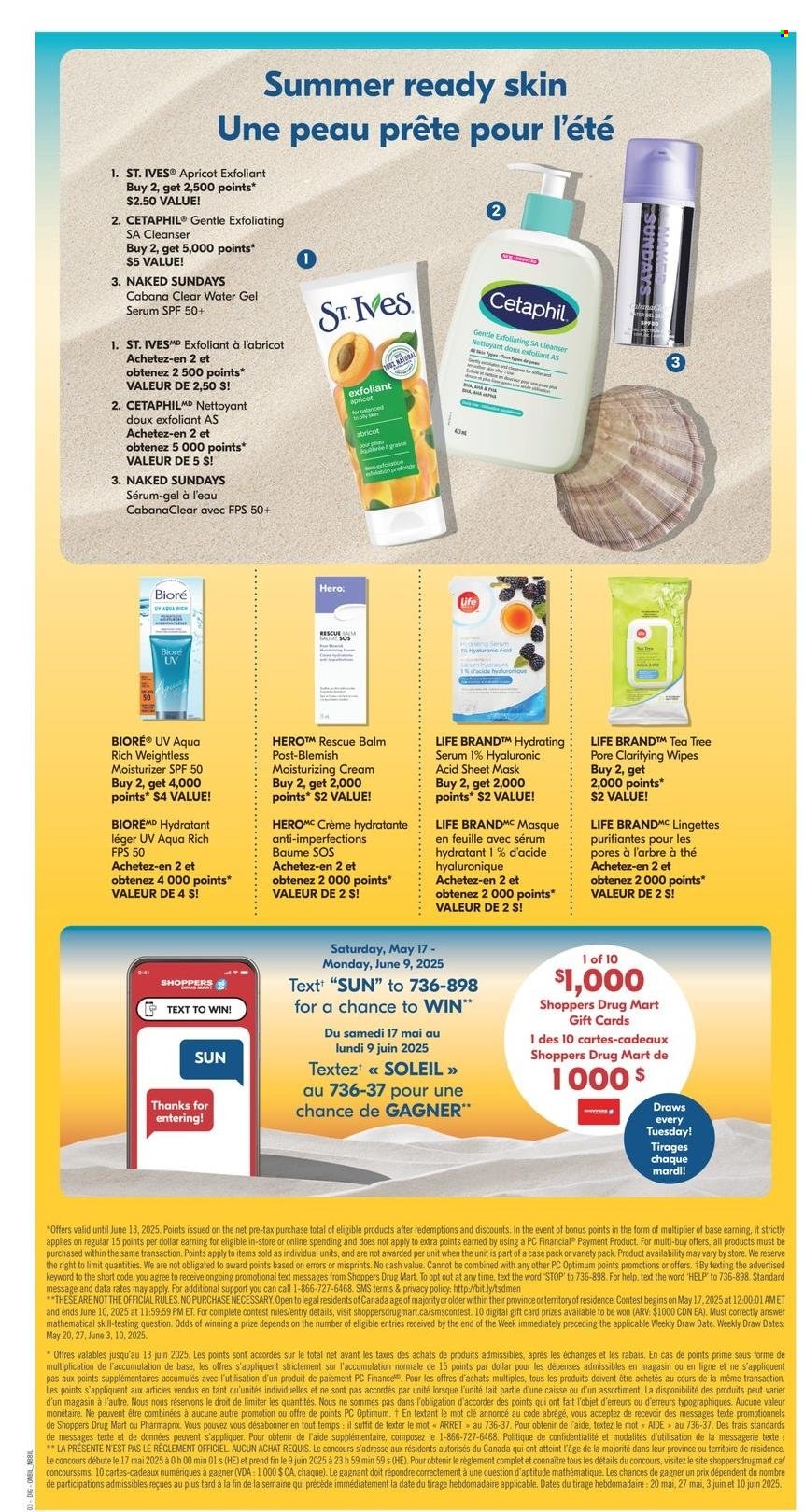 Shoppers Drug Mart flyer - May 17, 2025 - May 22, 2025. Page 20