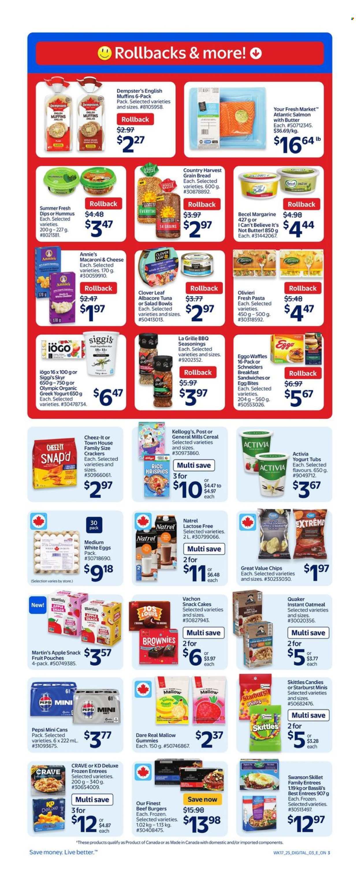 Walmart flyer - May 22, 2025 - May 28, 2025. Page 4