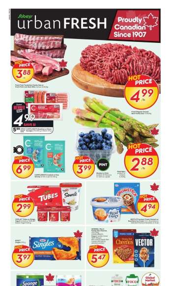 Sobeys Urban Fresh Flyer - May 22, 2025 - May 28, 2025.