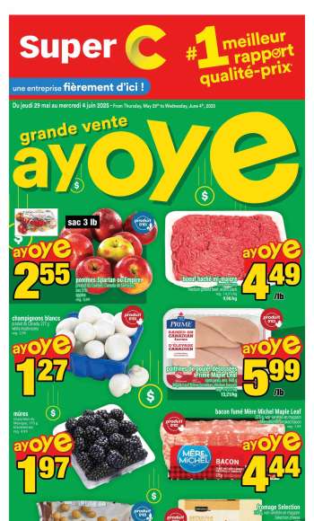 Super C Flyer - May 29, 2025 - June 04, 2025.