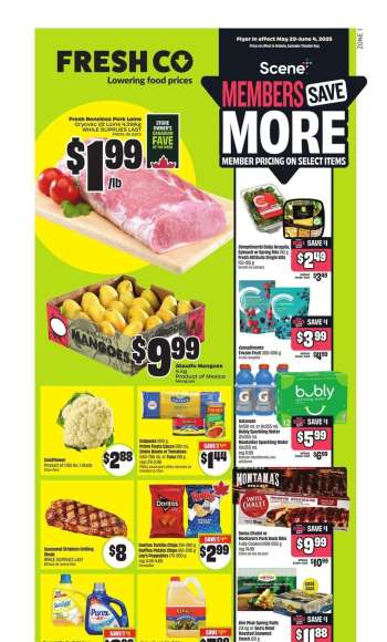 FreshCo. Flyer - May 29, 2025 - June 04, 2025.