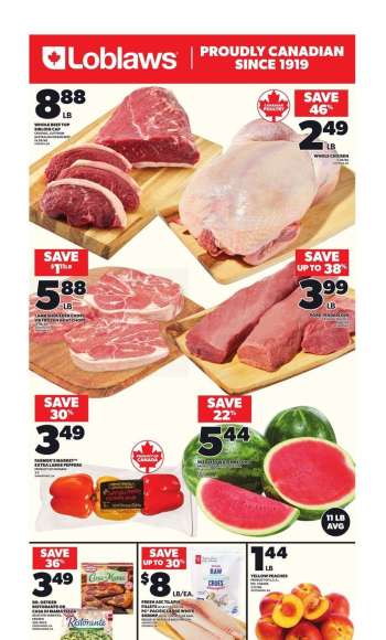 Circulaire Loblaws - 29 Mai 2025 - 04 Juin 2025.