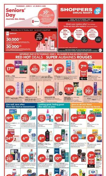 Circulaire Shoppers Drug Mart - 31 Mai 2025 - 05 Juin 2025.