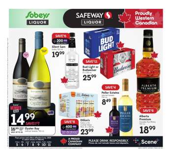 Circulaire Sobeys Liquor - 05 Juin 2025 - 11 Juin 2025.