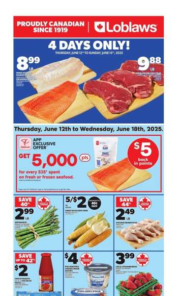 Circulaire Loblaws - 12 Juin 2025 - 18 Juin 2025.