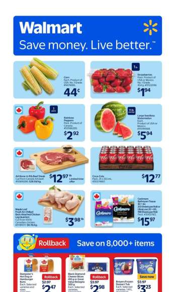 Circulaire Walmart - 12 Juin 2025 - 18 Juin 2025.