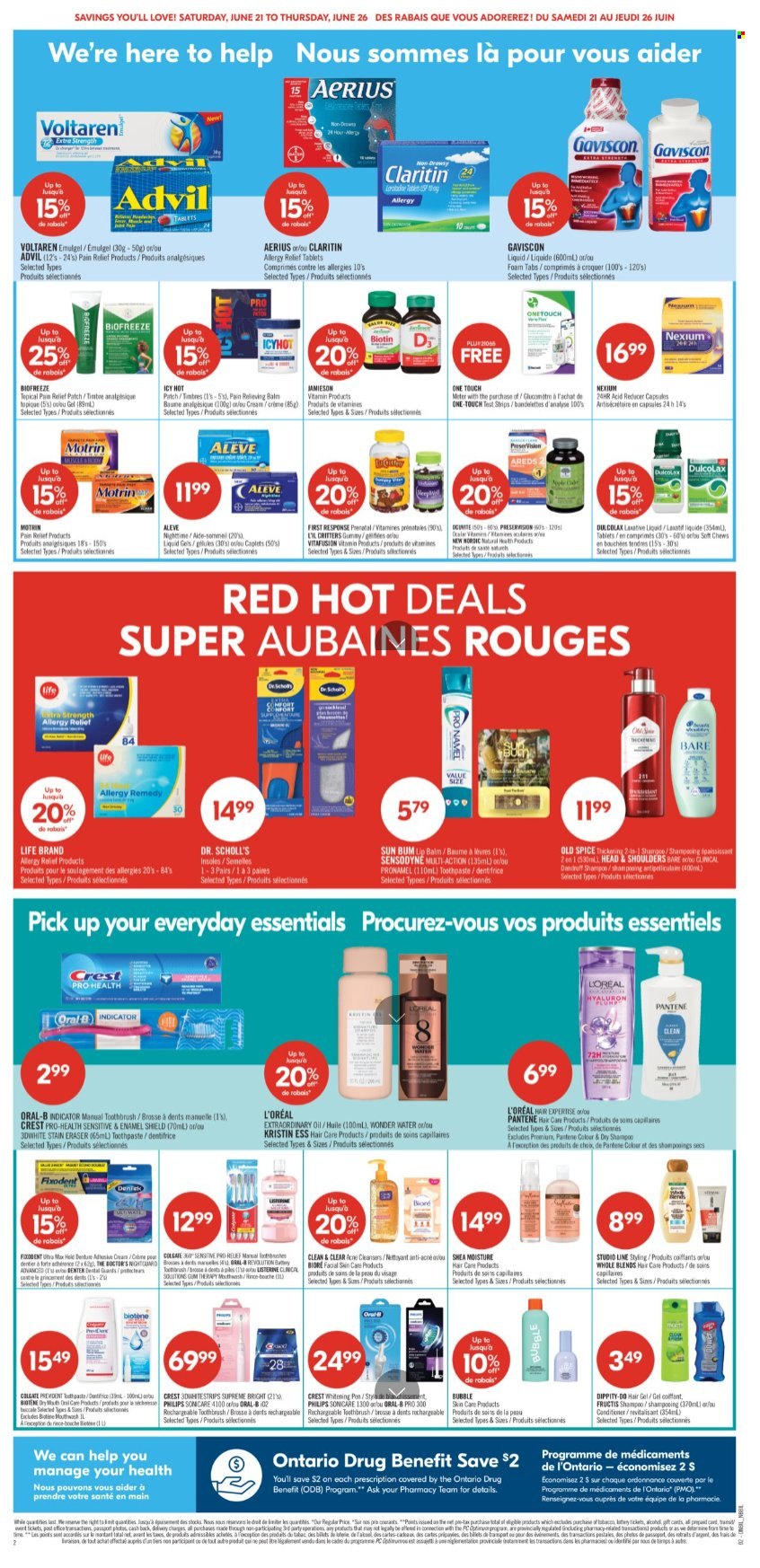 Shoppers Drug Mart flyer - June 21, 2025 - June 26, 2025. Page 4