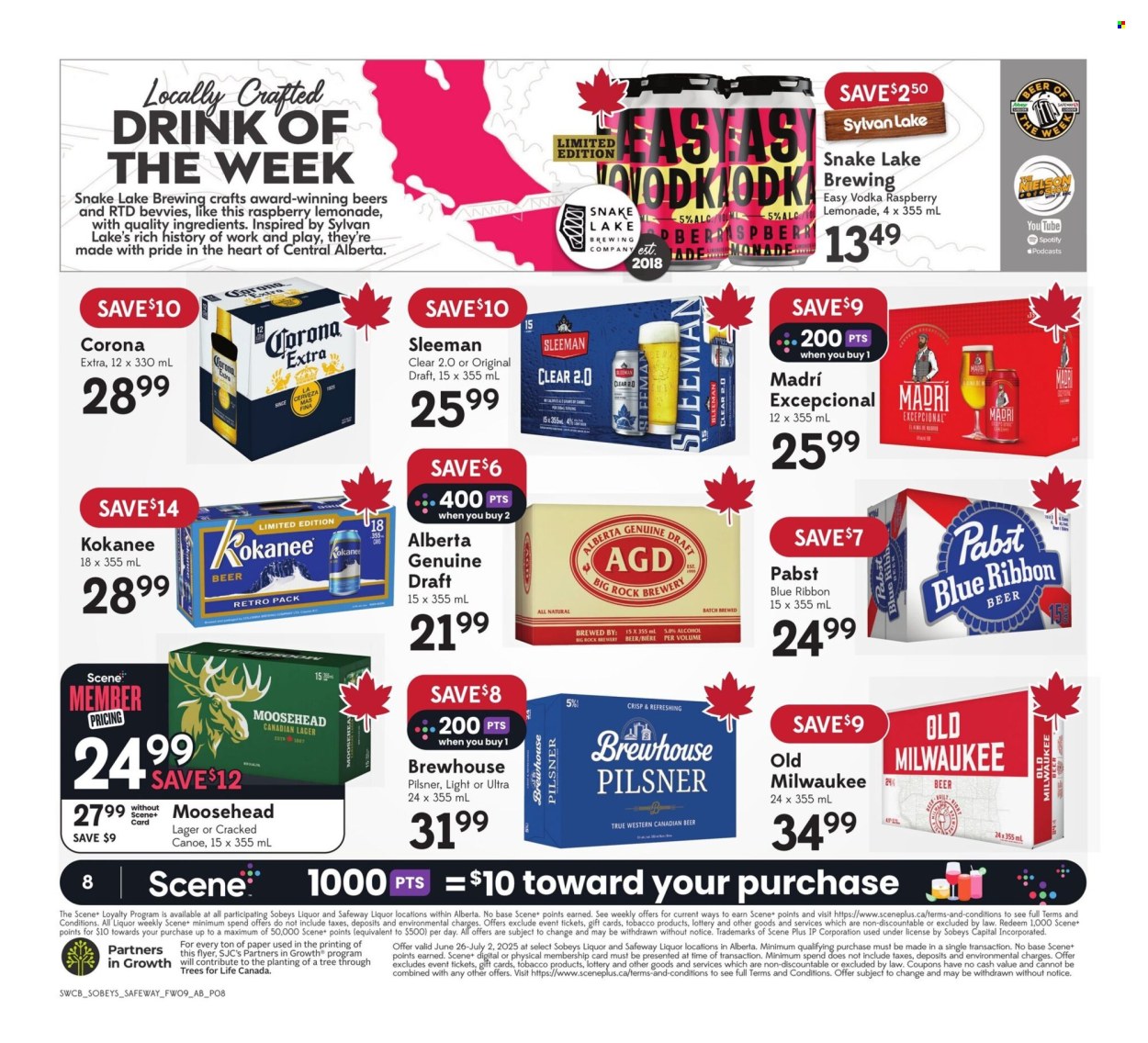 Sobeys Liquor flyer - June 26, 2025 - July 02, 2025. Page 8